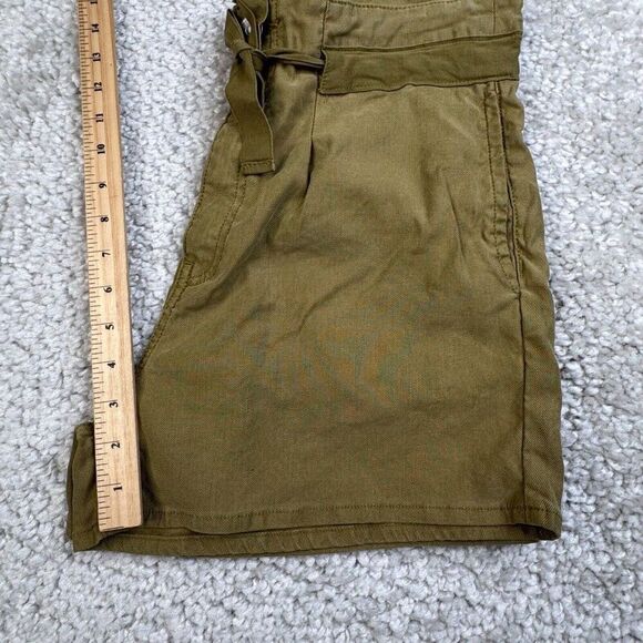 Hudson Paperbag Shorts Green - Picture 10 of 11